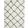 Think Rugs Scandi Berber White, Black 120x170cm