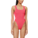 Hunza G Square Neck Swim - Hot Pink