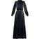 Michael Kors Long Sleeve Belted Maxi Shirtdress - Black