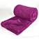 EHC Teddy Fleece Super Soft Warm Fluffy Blankets Purple (170x130cm)