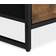 Relaxdays Industrial Design Brown Shelf