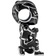 Pandora The Avengers Panther Charm - Black/Silver