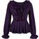 Veishet Renaissance Costume Ruffled Shirt for Halloween