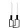 Audo Copenhagen Line Black Candlestick 10cm