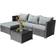 Birchtree B203-006 Outdoor Lounge Set, 1 Table incl. 3 Sofas