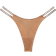 Victoria's Secret Very Sexy Double Shine Strap Smooth Thong Panty - Toffee