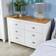 Home Source Camden White Chest of Drawer 120x80cm