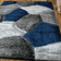 Ivy Bronx 3D Design Pona Blue, Grey 160x230cm
