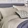 Bedeck Kenza Duvet Cover Grey (260x220cm)