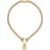 Dolce & Gabbana Marina Cord Necklace - Gold/Palladium/Beige