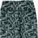 Zoozatz Girl's Stacked Mascot Leggings - Green/White