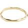 Pilgrim Light Recycled Bangle - Gold