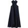 Reiss Cosette Blend Draped Midi Dress - Navy