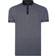 Lizard Mens Big Size Casual Short Sleeve Polo T-shirt - Blue