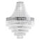 Dunelm Blenheim Jewel Easy Silver Ceiling Lamp