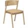 Hübsch Oblique Natural Kitchen Chair 80cm