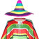 Dinamr Style Ethnic Cape Party Dress Up Halloween Show Cosplay Costume