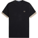 Fred Perry Striped Cuff T-shirt - Black