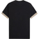 Fred Perry Striped Cuff T-shirt - Black