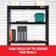 Rhino Racking 2 Bays Black Shelving System 90x180cm