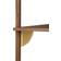 Ferm Living Sector Smoked Oak/Brass Wall Shelf 87cm