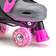Xootz LED Adjustable Quad Skates - Pink