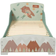 ZONEKIZ Toddler Bed Frame with Animal Theme 30.3x56.3"