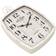 Menterry Retro Large Old-Fashioned Vintage Design White Wall Clock 10.2cm