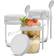 Joyjolt Dawn Overnight Oats Kitchen Container 3pcs 0.47L