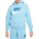 Nike Big Kid's Sportswear Club Fleece Hoodie - Aquarius Blue/White/Star Blue