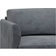 Hutch Slate Grey Sofa 193cm 3 Seater