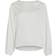 Vila Round Neck Long Sleeve Top - Snow White