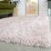 The Rug House Thick Shaggy Pink 120x170cm