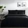 Dunelm Pure Cotton Oxford Pillow Case Black (76x48cm)