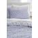 Bianca Shadow Leave Duvet Cover Blue (260x220cm)