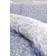 Bianca Shadow Leave Duvet Cover Blue (260x220cm)