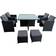 Home Treats 8- seater Patio Dining Set, 1 Table incl. 4 Chairs