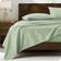 Bare Home Organic Cotton Bed Sheet Green (274.3x259.1cm)