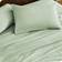 Bare Home Organic Cotton Bed Sheet Green (274.3x259.1cm)