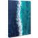 Metro Lane Atmosphere Blue Wall Decor 40x60cm