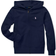 Polo Ralph Lauren Girl's French Terry Full-Zip Hoodie - Refined Navy