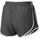 Nike Women's Tempo Brief Lined Running Shorts - Anthracite/White/Wolf Grey