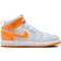 Nike Jordan 1 Mid SE PS - Football Grey/Pine Green/White/Orange Peel