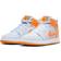 Nike Jordan 1 Mid SE PS - Football Grey/Pine Green/White/Orange Peel