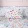 Dunelm Watercoloured Duvet Cover Pink (230x220cm)