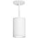 Wac Lighting Tube Architectural White Pendant Lamp 12.4cm