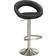 NetFurniture Lunar Adjustable Black Seating Stool 81cm