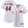 Nike Elly De La Cruz White Cincinnati Reds Home Replica Jersey Women's