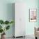 Costway Freestanding Versatile White Storage Cabinet 61x186.7cm