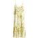 H&M Lace Maxi Dress - White/Yellow Bloomed